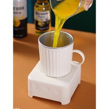 컵쿨러 미니 냉각기 음료 냉장 보냉기 컵워머, 밀크화이트