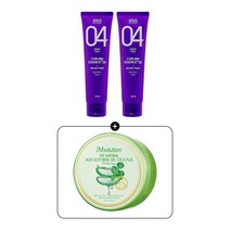 아모스 컬링에센스 2x 헤어에센스 150ml 2개 + JM알로에 수딩젤 300ml 1개