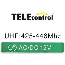 RF 6 2 단계 푸시 버튼 다중 제어 Eot 크레인 산업용 무선 라디오 리모컨 송신기 2 개 포함 F26-C3, 6.12V UHF