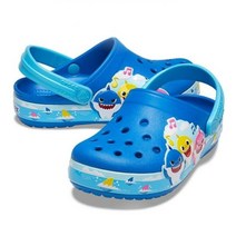 크록스 펀랩 베이비 샤크 클로그 키즈 206704-4JL (크록스 샌들)