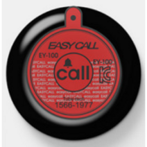 @이지콜 이지콜호출벨 송신기( 신형벨 모델명 : EY-100 / 색상명 : 레드 ) 빨강홈페이지 callbell.co.kr, 1개