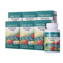 [공식] 바디닥터스 멀티비타민미네랄 종합비타민 6박스, 180정