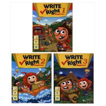 (어린이영어) Write Right Beginner 1-3권 세트 (전3권) (Student Book ＋ Workbook) 초등 어학원 2-3년차 이상