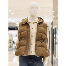 에이비에프지 허리스트링후드패딩베스트 KSX1HU31A