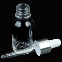 힘찬쇼핑_ 15ml 투명 유리 스포이드병 공병 빈 용기 천연 화장품 에센스 아로마 오일 세럼 소분 통 향수 만들기 재료 용품, 기본