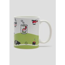 머그 컵 잔 스시콥터 일본, 화이트, 무료