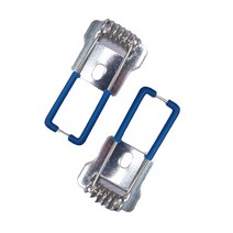 클램프 빔크램프 클럼프 C형 중층 원형 조인트 패널 라이트 다운 라이트 스프링 금속 버클 램프 피팅에 대 한 임베디드 장착 클립, 길이 50mm