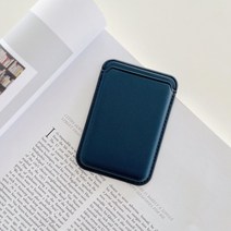 마그세이프 가죽 카드홀더 아이폰14 프로맥스 핸드폰 뒷면 부착 마그네틱 카드 가죽 케이스