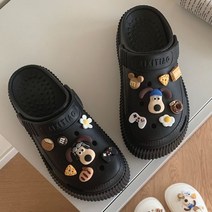 예쁜 비치슬리퍼 웰레스와 그로밋 샌들 미끄럼방지