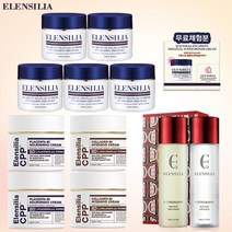 엘렌실라 엘렌실라 슈퍼 달팽이크림X5+CPP 콜라겐크림X2+CPP 너리싱크림X2+EGF 기초세트+(무료체험)리페어 크림, 단일옵션