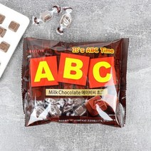 롯데제과 abc초콜릿 187g / 초콜렛 초코렛, 1개