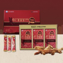 [선물세트] 6년근 홍삼정 스틱 33포 + 쇼핑백, 1개, 10gx33포