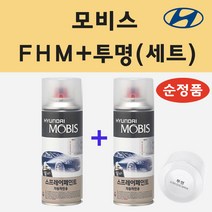 순정품 현대 FHM 하이퍼메탈릭 스프레이 페인트 + 투명스프레이