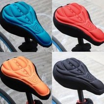 3입체 자전거 안장 커버 MTB 쿠션 로드 바이크 용품 삼천리 운동 스포츠 하이킹, 레드