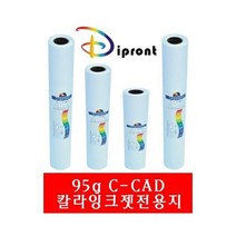 칼라잉크젯전용지 Dipront 칼라잉크젯전용지 A1 95g.610x45M 1롤_888EA, 본상품선택