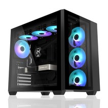 PC온스튜디오 게이밍 컴퓨터 최신형 하이엔드 고사양 조립PC 게임용 데스크탑 본체, 10. SSD 2TB 변경 + RAM 64GB 변경, 게이밍 - EX04