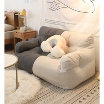 2인용쇼파 편한 암체어 원룸 미니 인테리어 소파, 베이지