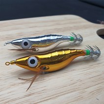 히트존 하드베이트 크롬 왕눈이 에기 ( 쭈꾸미 문어 갑오징어 낚시 채비 ), 크롬_왕눈이에기_A.은동