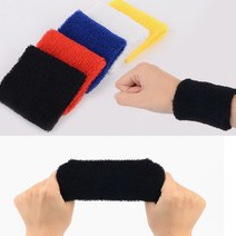 스포츠손목아대 팔목아대 테니스손목아대 테니스손목밴드 스포츠손목밴드, 노랑