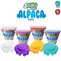 슬라이미 알파카 100g 천연소재 Slimy 슬라임, 알파카티노(옐로우)
