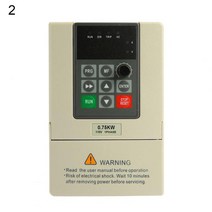 위상변환기 220v입력 380v출력 0.4/0.75/1.5kW 110V VFD 단상 입력 3 출력 인버터 속도 컨트롤러 주파수 변, 02