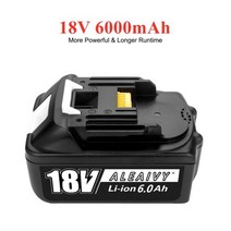 마키다 충전식배터리makita 18v 6.0ah makita 전동 공구 18 v bl1840 bl1850 bl1830 bl1860b lxt 400 충전기 25, 협력사, 6.0아