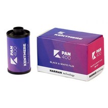 켄트미어 흑백필름 ISO 400-36컷 1롤 일반필름 켄트미어필름, 1개, 켄트미어 흑백 ISO 400-36컷 1롤