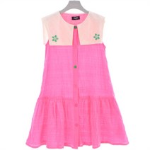 셀덴 NC02 마린 빅카라 원피스 핑크 EDOW21655