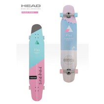 HEAD 헤드 46인치 롱보드 댄싱 트릭용 + Y툴, 플렉스핑크