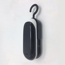 캔 실링기 캔시머 미니 비닐 봉지 실러 클립 씰링 기계 보관 가방 휴대용 포장 씰 음식 스낵 주방 가제트, 03 Black-GJ