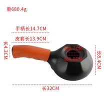 로스터기 커피로스터 가정용 커피로스팅기 생두 원두, 02. 블랙 라지 가죽 커버