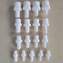 PTFE 테프론 호스 니플 [튜브 연결관 테플론 teflon nipple 커넥터 피팅], PHN-12012