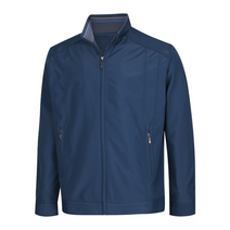 남성 하이넥 집업 비지니스 점퍼 YD-JUA-5-그린