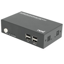 넥시 NX1185 USB 듀얼 KVM 스위치 케이블포함
