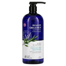 Avalon Organics 모발 강화 샴푸 비오틴 B-복합체 946ml(32fl oz), 14 액상 온스