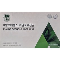 김정문 김정문알로에 알로에센스 알로에전잎 신제품, 1개