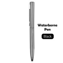 1 PC 미니 휴대용 수중 금속 볼펜 여러 색상 리필 서명 펜 광고 사무실 용품, black-Waterborne Pen