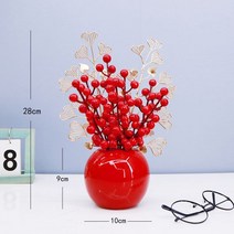 생화같은조화 인테리어 조화 인조꽃 홍과대화과 모 꽃꽂이 거실 식탁 동청과 가정 장식 꽃다발꽂이, 01 적원자기병+부화과 사랑잎