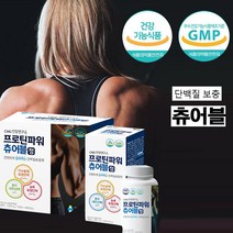 프로틴 파워 츄어블 상시복용 단백질 닭가슴살 대용, 240정(140정 2EA)