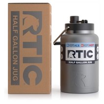 알틱 워터저그 하프갤론 1.9L 텀블러 그레이 매트 RTIC Water Jug Half Gallon Graphite Matte Bottle