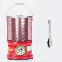 휴대용 낚시 캠핑 숯불 화로 겸용 난로 겨울 히터, 2단 숯불 집게 세트