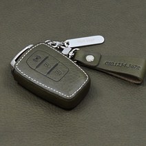 이지스오토랩 쌍용 토레스 티볼리 스마트 키홀더 키케이스 스마트키홀더, 리츠S SS-F-02(올리브), 스트랩각인추가안함