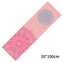 냉각 스포츠 인쇄 수건 30*100cm 요가 매트 커버 미끄럼 체육관 피트니스 마이크로 화이버 여행 빠른 건조 쿠션 필라테스, J