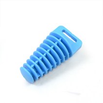 배기 파이프 오토바이 세척 파이프 보호기 배기 머플러 Dirt Pit ATV Bike 2 or 4 Stroke Silencer Honda B, 02 Blue