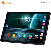대화면 태블릿신제품 10.1 인치 태블릿 Pc 쿼드 코어 안드로이드 9.0 구글 플레이 3G 통화 전화 와이, 04 은, 04 Add Cover 64GB TF