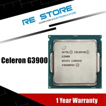 인텔-셀러론 G3900 2.8GHz 2M 캐시 듀얼 코어 CPU 프로세서 SR2HV LGA1151 트레이, 한개옵션0