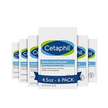 세타필 젠틀 클렌징 비누 솝바 127g 6팩, Pack of 6