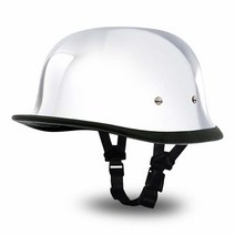 Daytona Helmets Novelty 독일 크롬 라지, Small