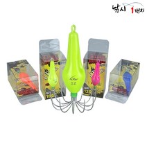 KN피싱 쭈킬 볼링핀 애자 쭈꾸미애자 쭈꾸미킬러, 16호, 형광