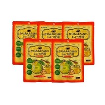마루시마 카린 꿀 생강탕 봉지 포장 60g 12gx5 묶음 5개